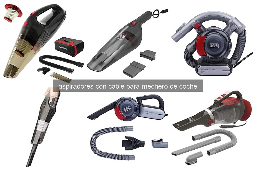 Características clave de un aspirador para mechero de coche