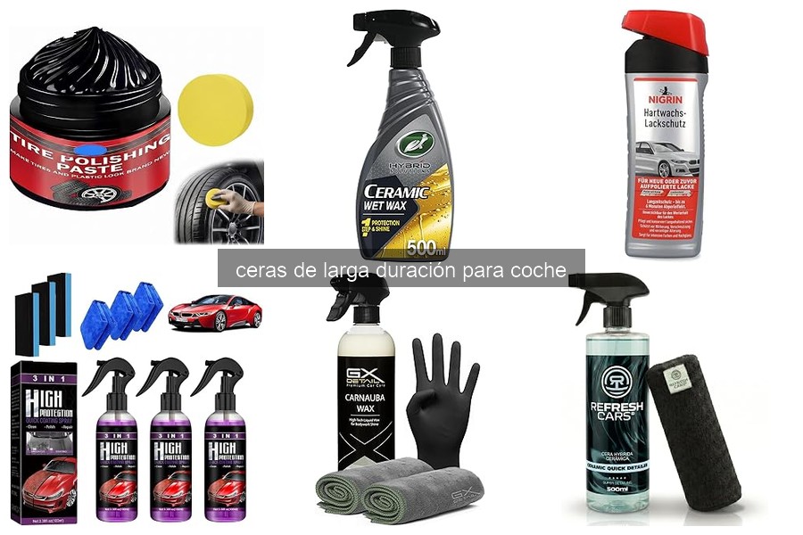 Cómo aplicar ceras de larga duración en tu coche: guía paso a paso