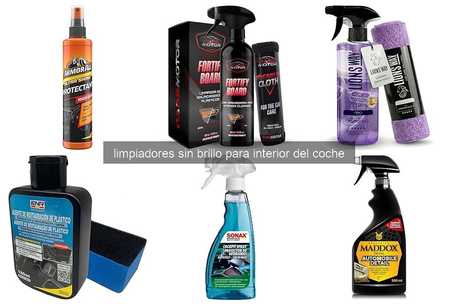 Cómo Aplicar Limpiadores Sin Brillo en el Interior del Coche