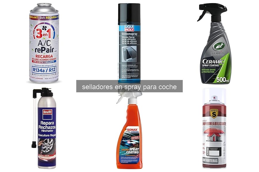 Cómo aplicar sellador en spray en tu coche: guía paso a paso