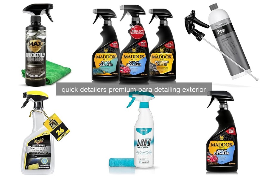 Cómo aplicar un quick detailer premium correctamente