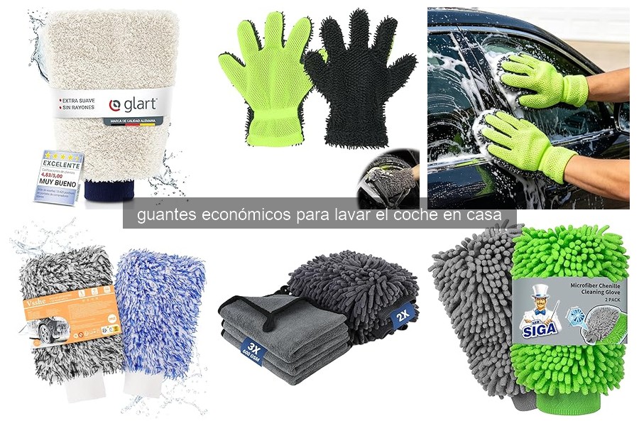 Cómo cuidar tus guantes de lavado de coche de manera efectiva