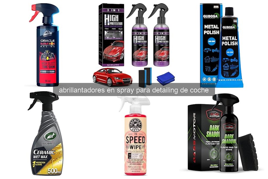 Cómo elegir el mejor abrillantador en spray para tu coche