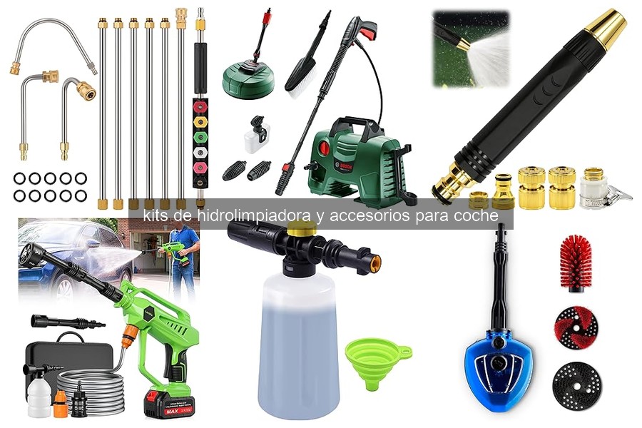 Cómo elegir el mejor kit de hidrolimpiadora para tu coche