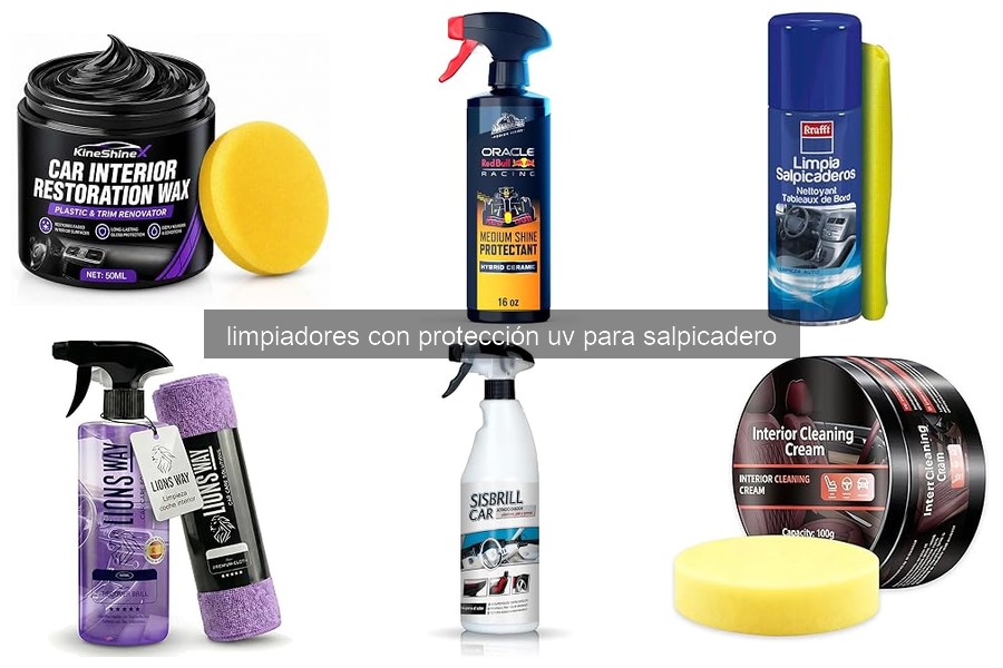 Cómo elegir el mejor limpiador UV para salpicadero del coche