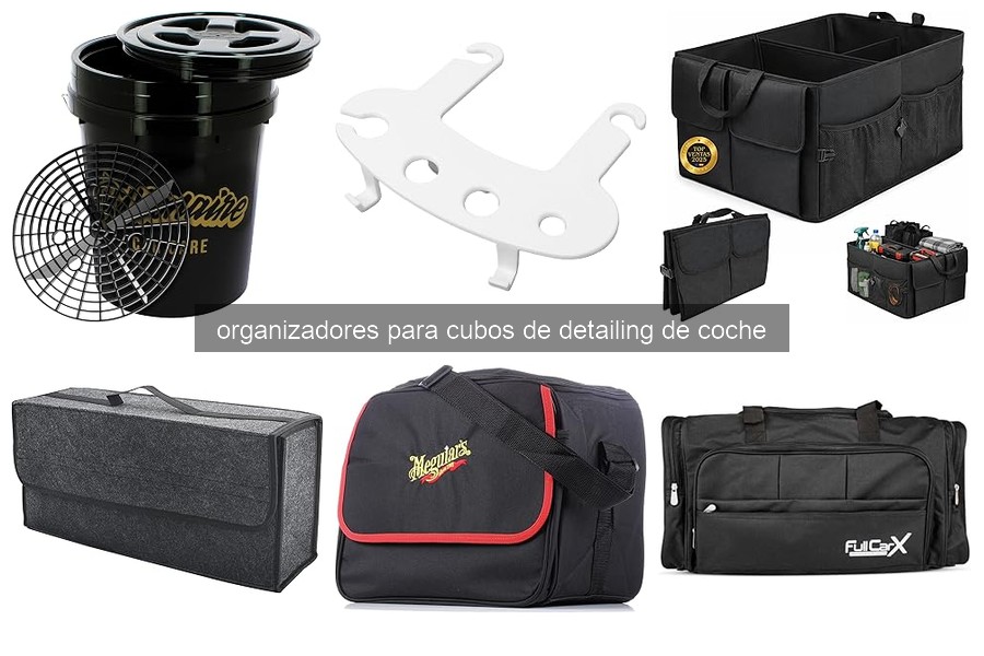 Cómo elegir el mejor organizador para tu cubo de detailing