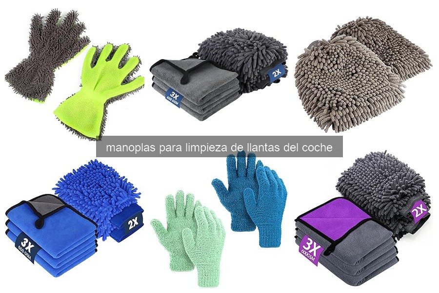 Cómo elegir la mejor manopla para limpieza de llantas