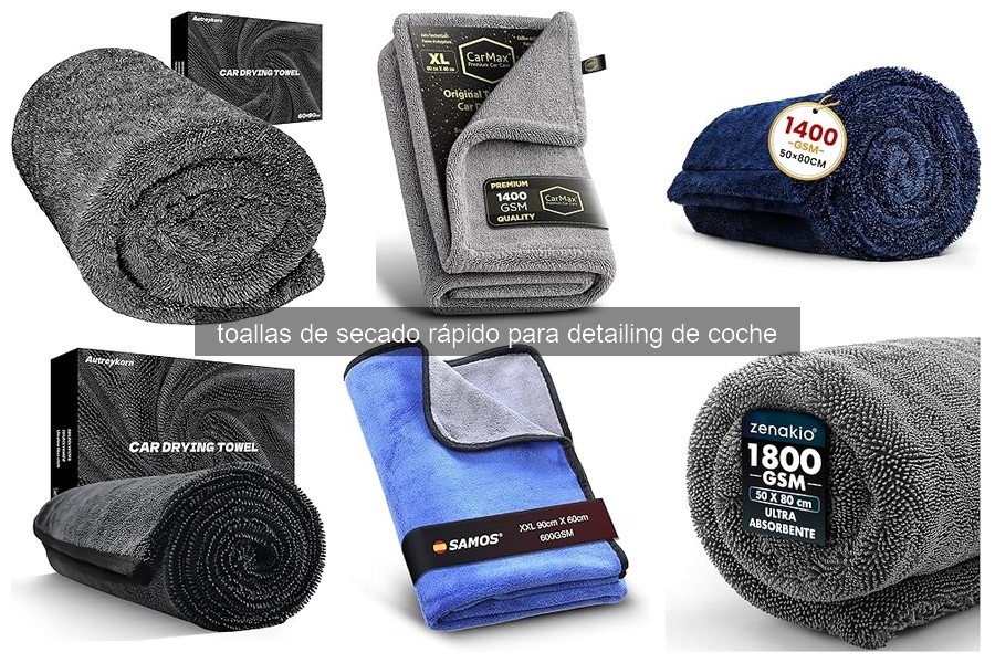 Cómo elegir la mejor toalla de secado rápido para tu coche