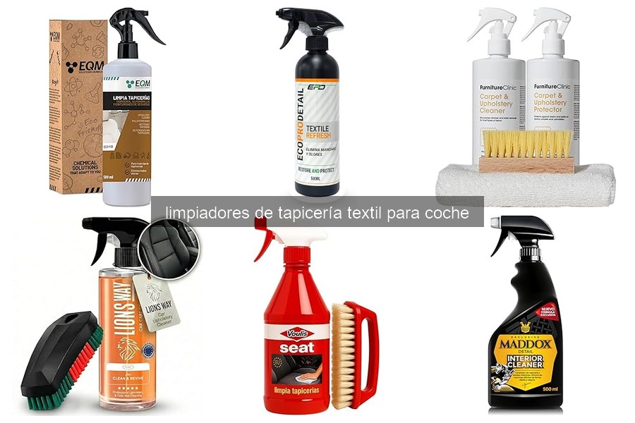Cómo limpiar tapicería textil de coche eficazmente