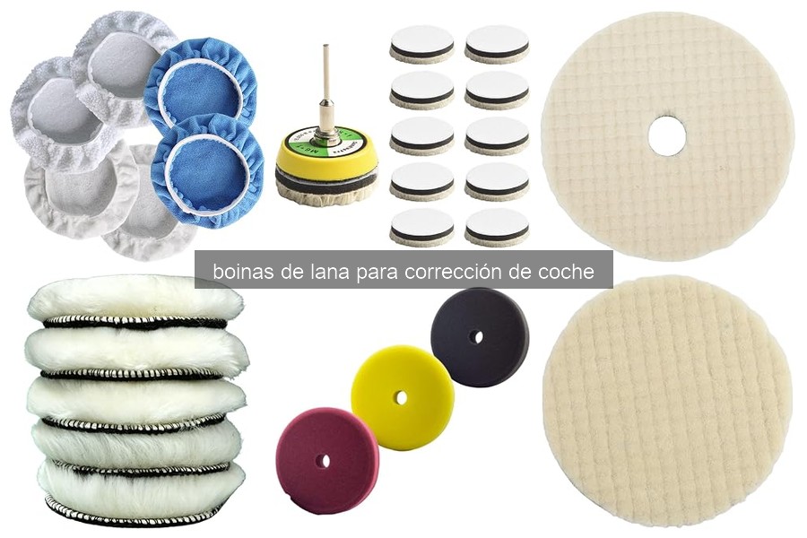 Cómo usar boinas de lana para corrección de pintura en coche