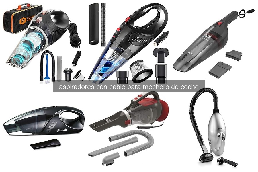 Cómo usar correctamente un aspirador para mechero de coche
