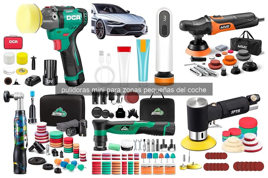 Cómo usar correctamente una pulidora mini en tu coche