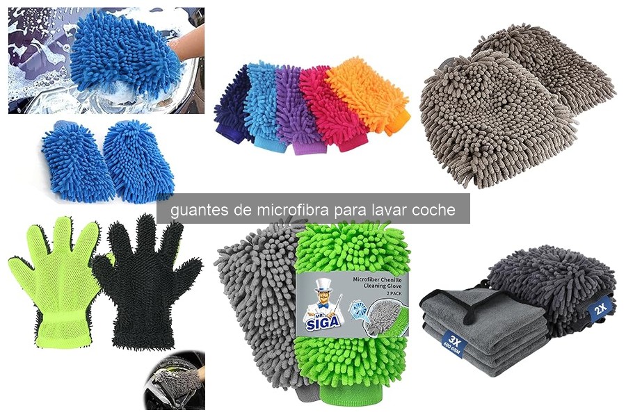 Cómo usar guantes de microfibra para lavar el coche correctamente