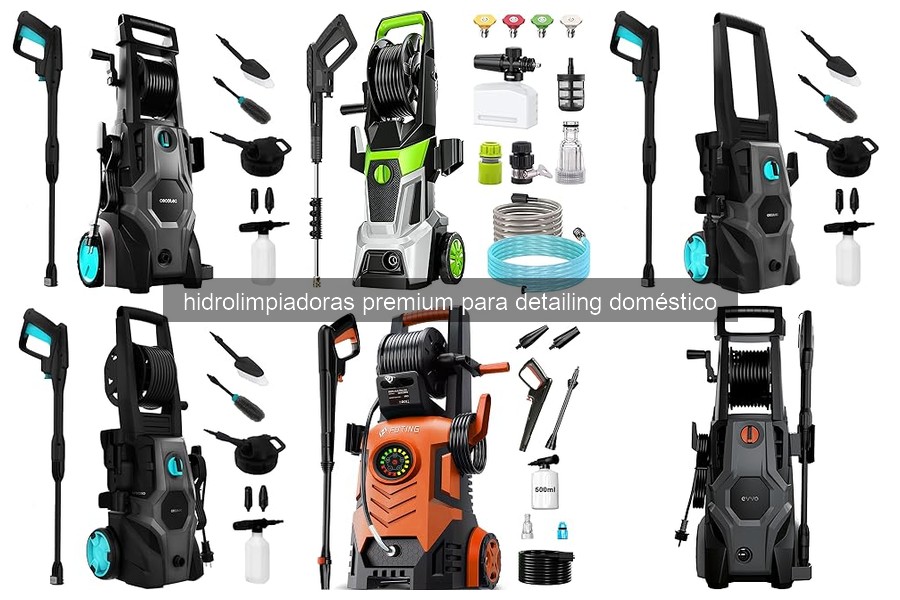 Cómo usar hidrolimpiadoras premium para un detailing perfecto