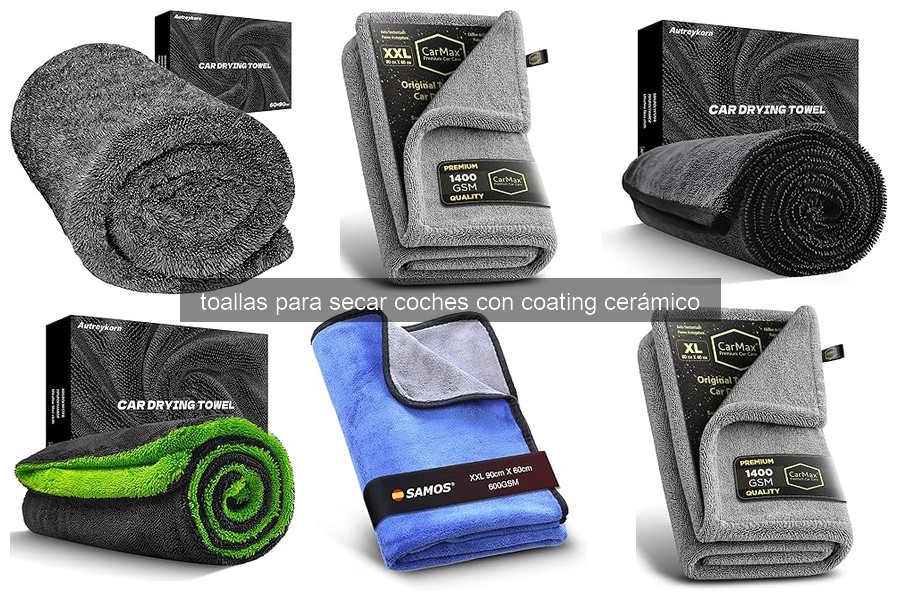 Cómo usar y mantener toallas para secar coches con coating