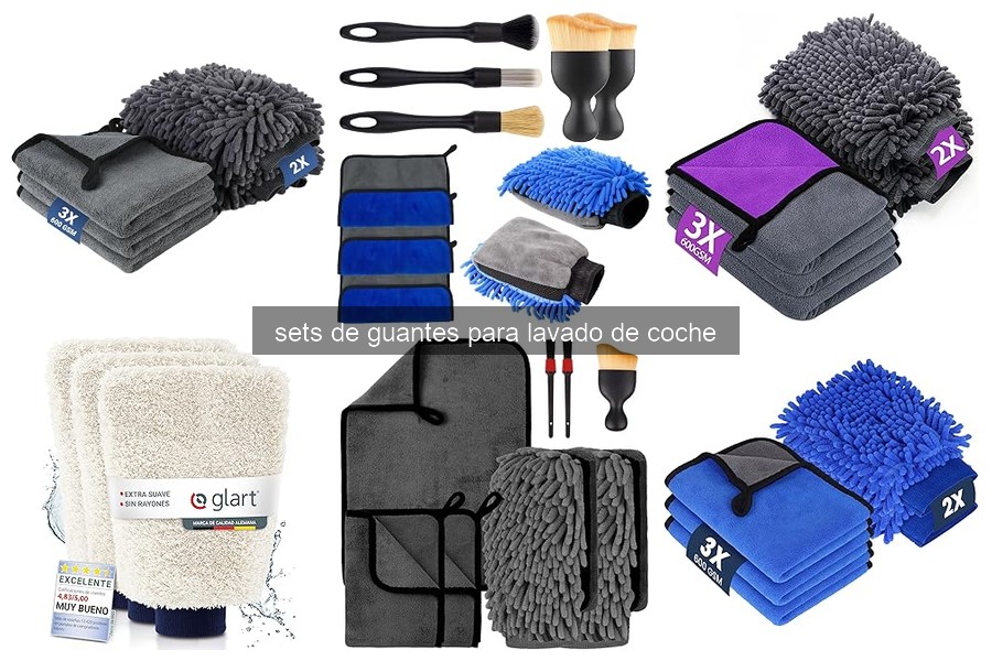 Cómo utilizar correctamente los guantes en el lavado de coche