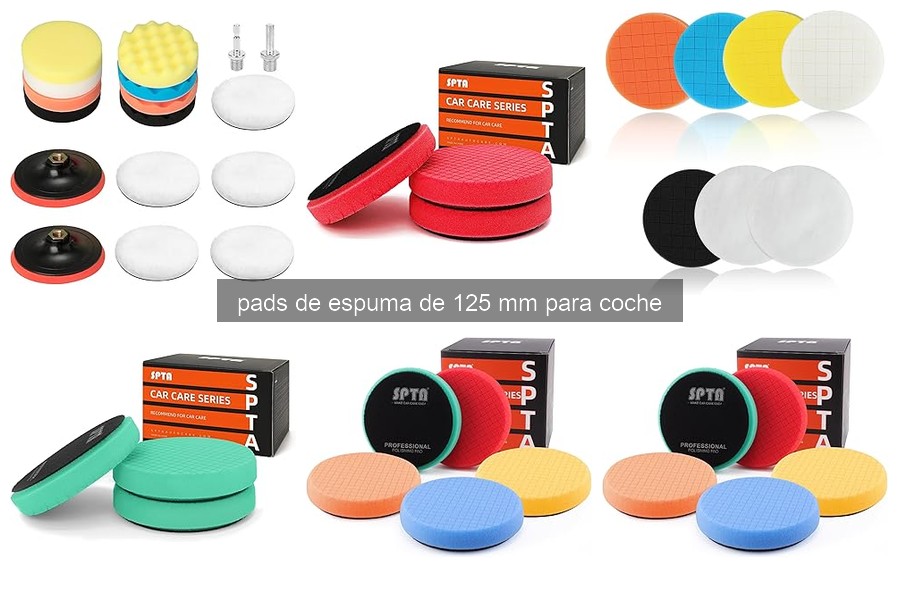 Cómo utilizar pads de espuma de 125 mm en detailing