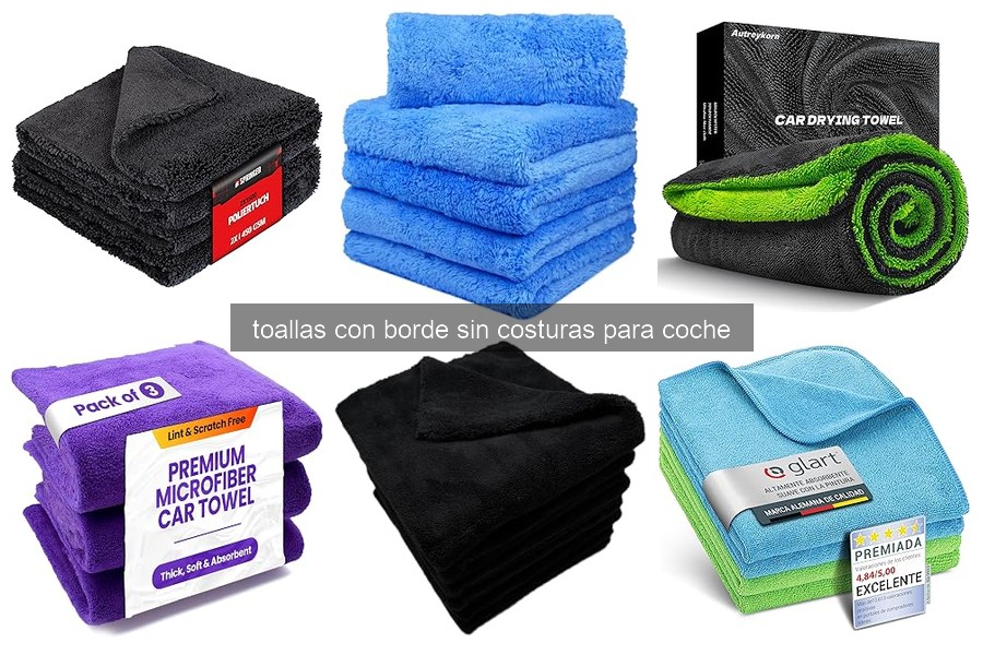 Cómo utilizar toallas sin costuras en el detailing de coches