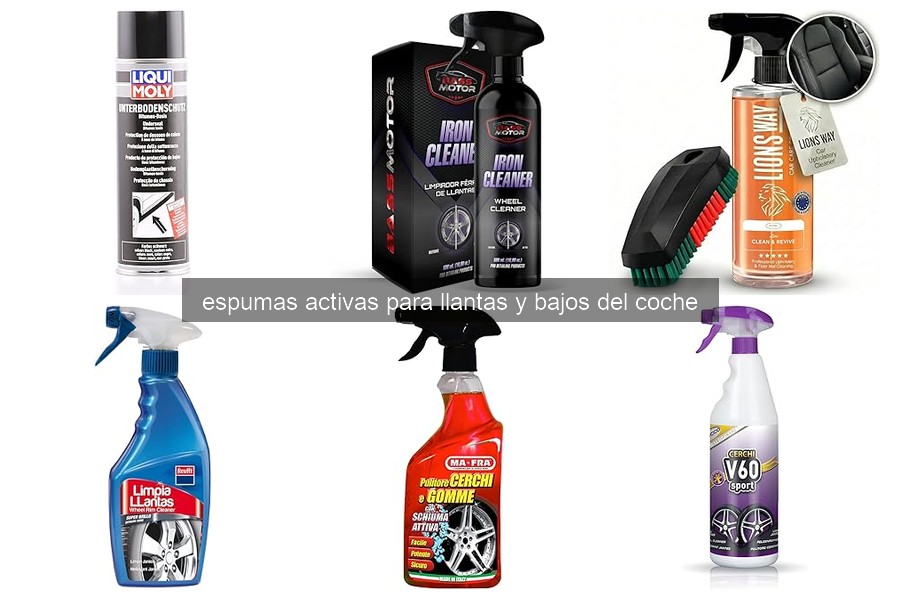 Comparativa 2023 de las Mejores Espumas Activas para Llantas