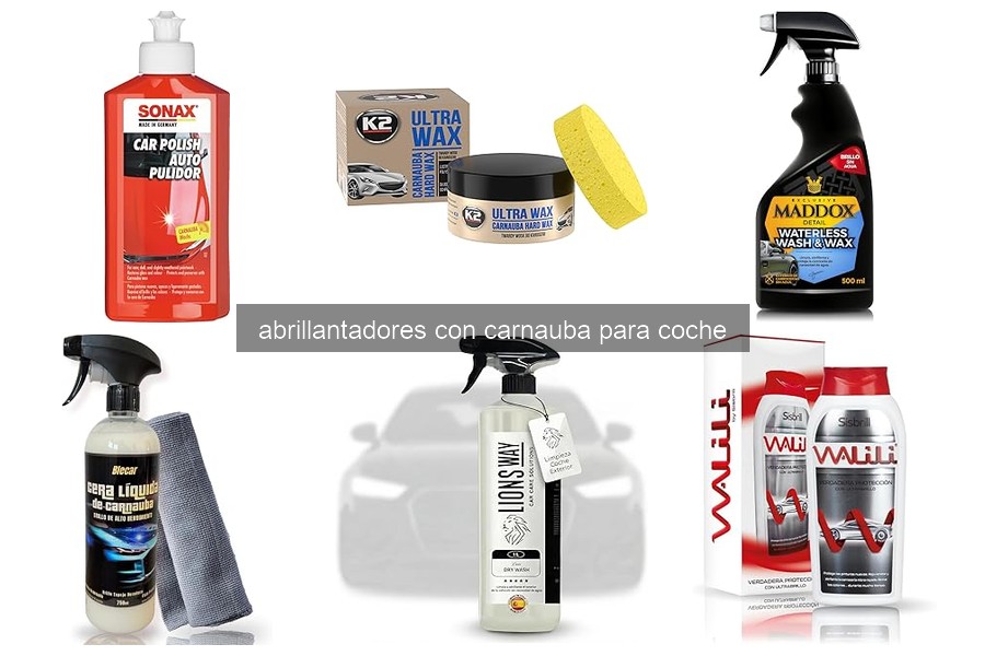 Comparativa de abrillantadores con carnauba: protección y brillo