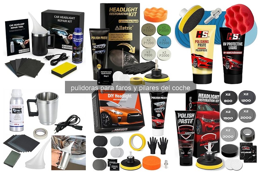Comparativa de las Mejores Pulidoras para Faros de Coche