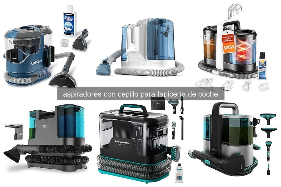 Comparativa de los mejores aspiradores para tapicería de coche 2023