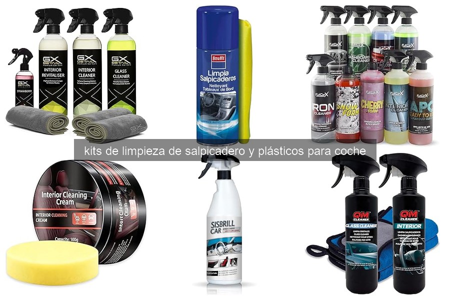 Comparativa de los Mejores Kits de Limpieza de Salpicadero 2026