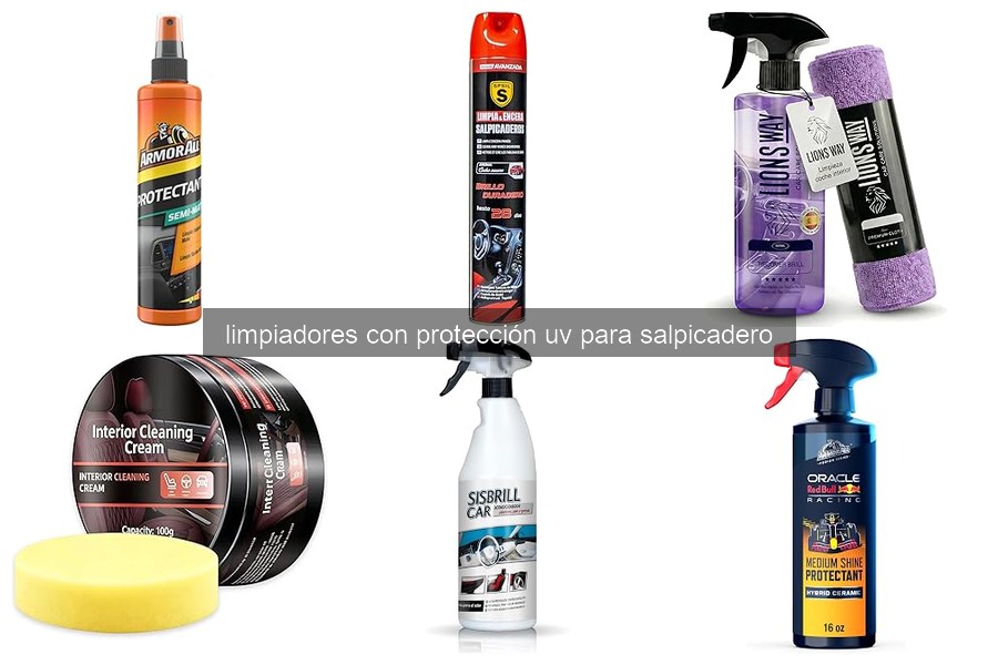 Comparativa de los Mejores Limpiadores con Protección UV para Salpicadero