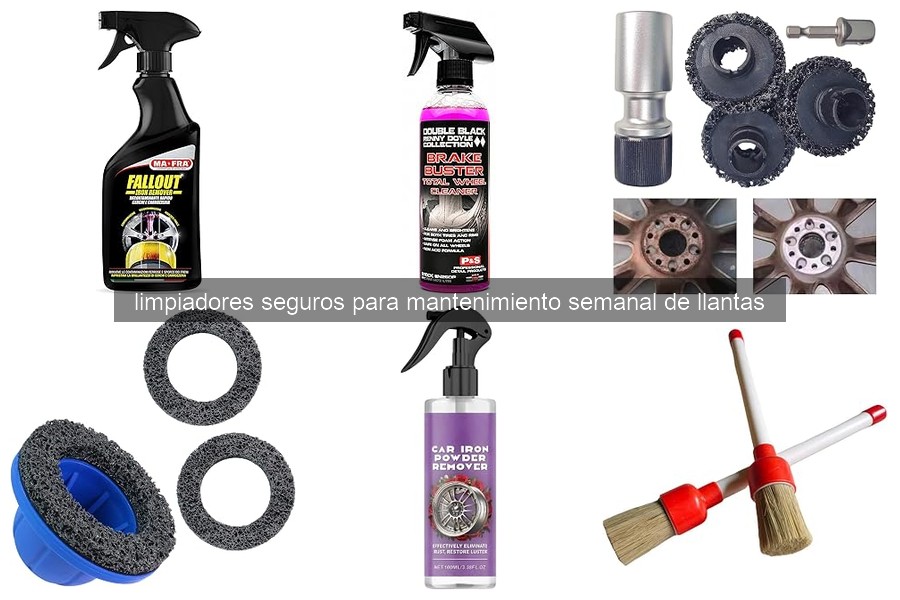 Comparativa de los Mejores Limpiadores de Llantas Semanalmente