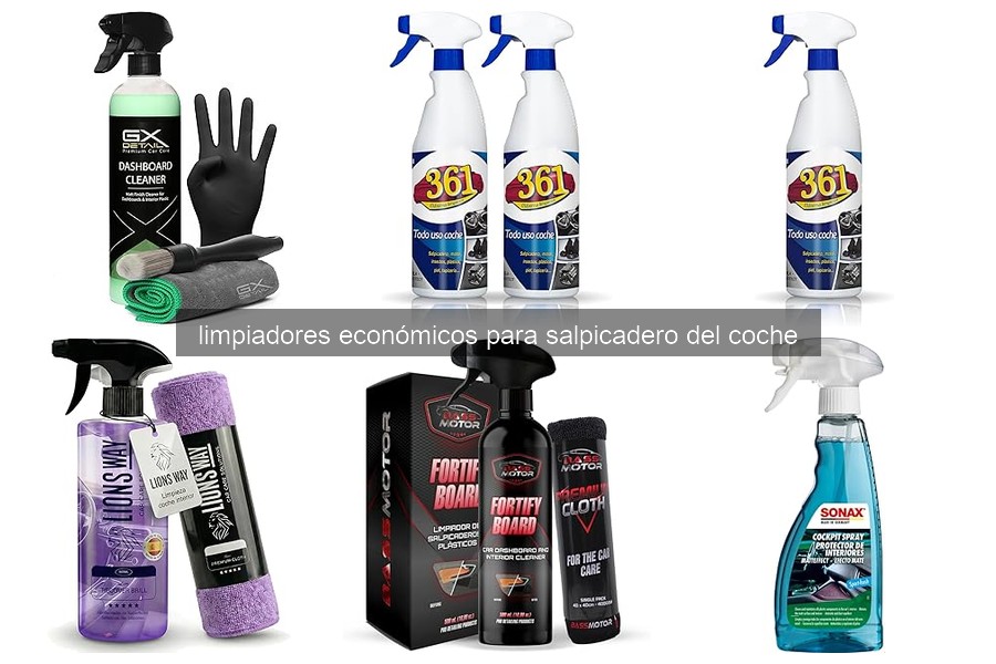 Comparativa de los Mejores Limpiadores de Salpicadero 2026