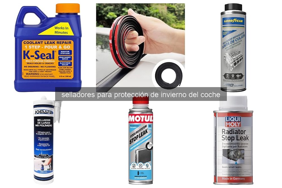 Comparativa de los Mejores Selladores para Coche en Invierno