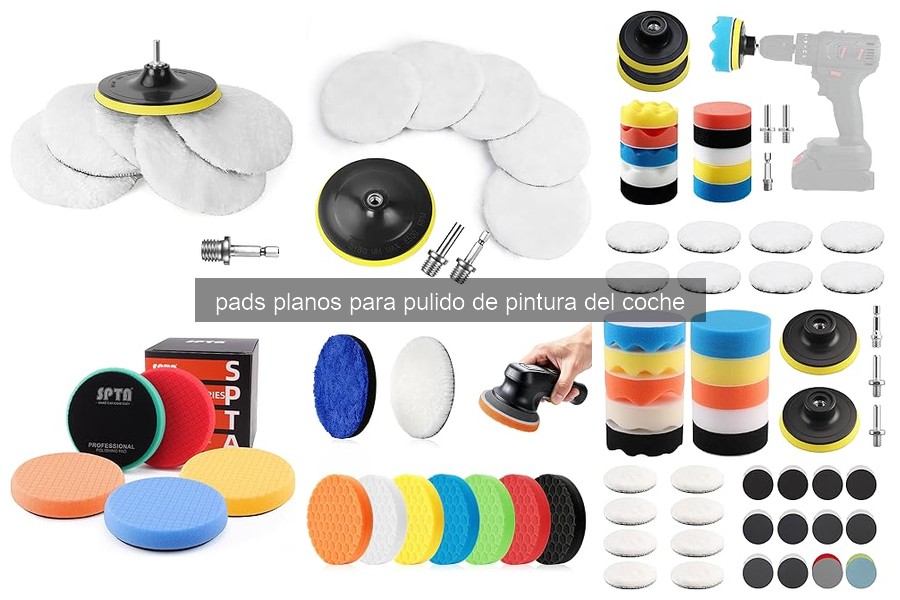 Comparativa de Pads Planos para Pulido de Coche 2026