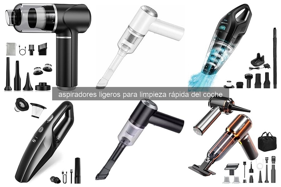 Consejos para Mantener tu Aspirador Ligero de Coche