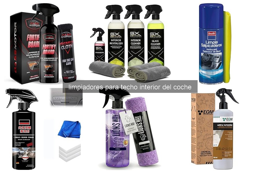 Errores comunes al limpiar el techo interior del coche