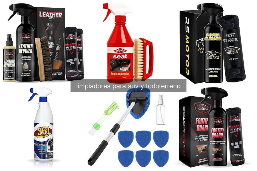Errores comunes al limpiar SUV y todoterrenos
