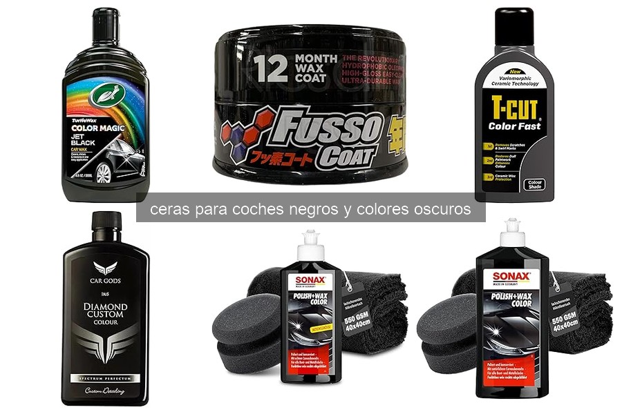 Errores comunes al usar ceras en coches oscuros