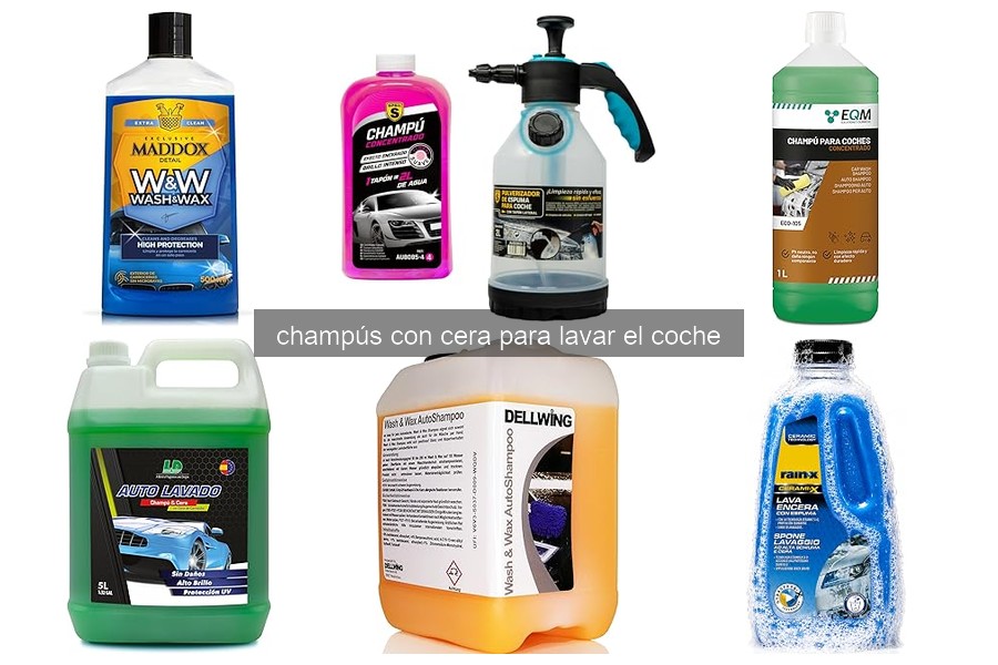 Errores comunes al usar champús con cera para coches