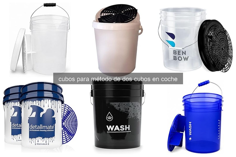 Errores comunes al usar el método de dos cubos en detailing