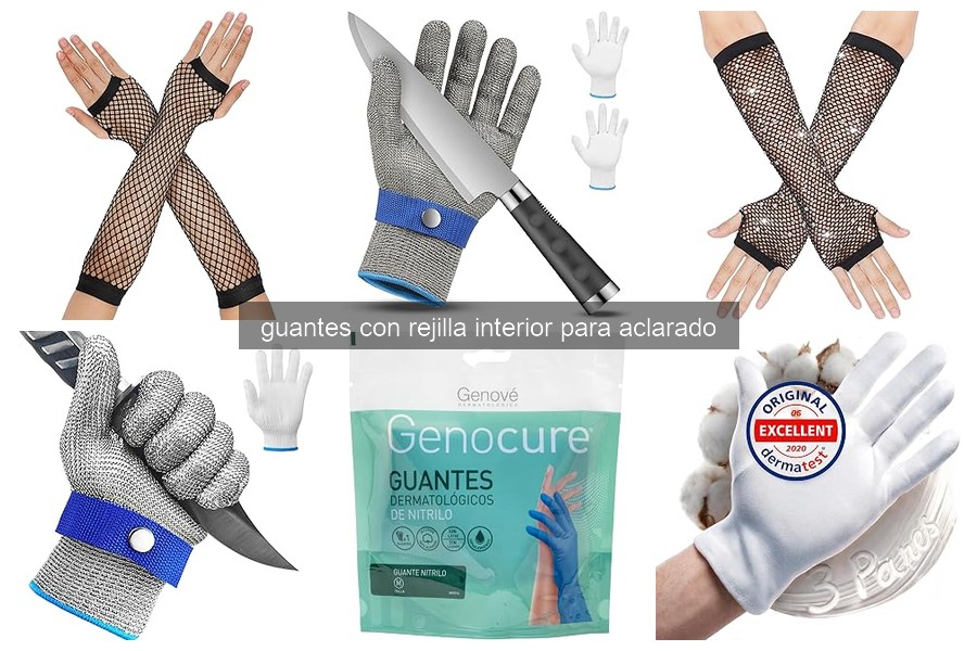 Errores comunes al usar guantes con rejilla interior para limpiar el coche