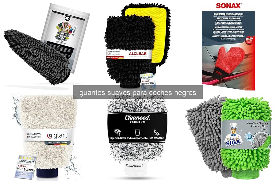 ** Errores comunes al usar guantes suaves en limpieza de coches