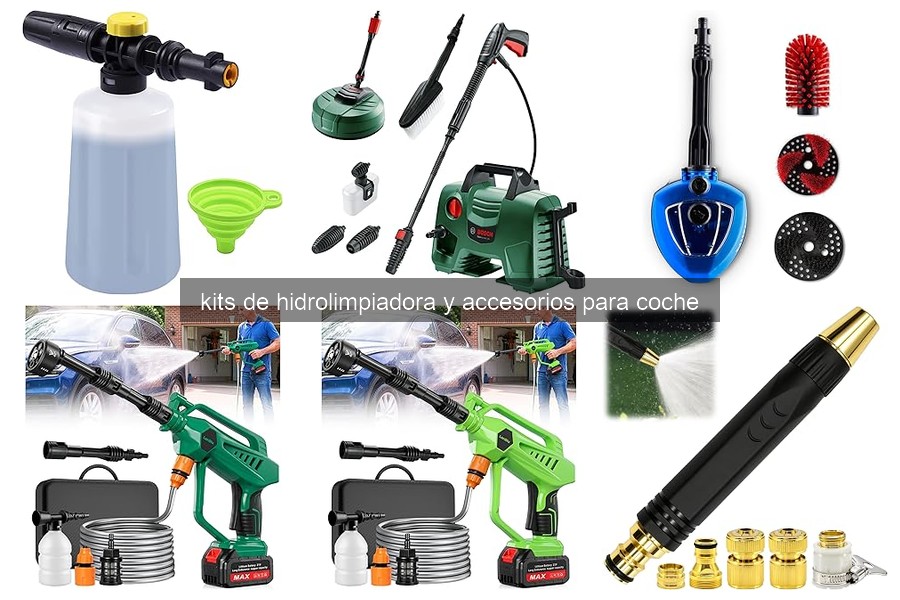 Errores comunes al usar kits de hidrolimpiadora en coches