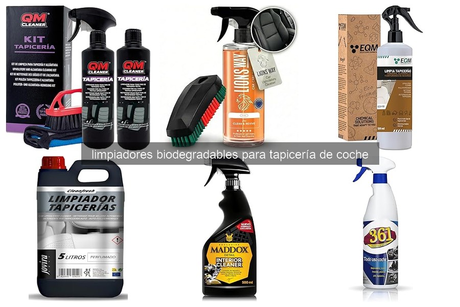 Errores comunes al usar limpiadores biodegradables de tapicería