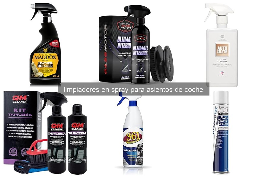 Errores Comunes al Usar Limpiadores en Spray para Asientos