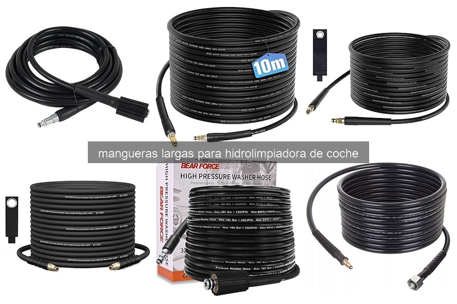 Errores comunes al usar mangueras largas para hidrolimpiadoras
