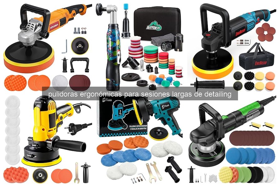 Errores comunes al usar pulidoras ergonómicas en detailing