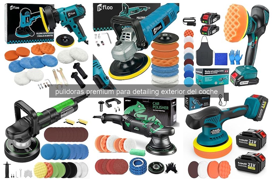 Errores comunes al usar pulidoras premium para detailing