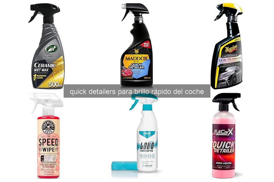 Errores comunes al usar quick detailers y cómo evitarlos
