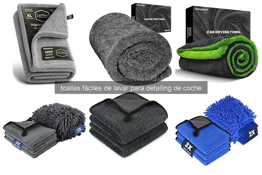 Errores comunes al usar toallas de detailing de coche