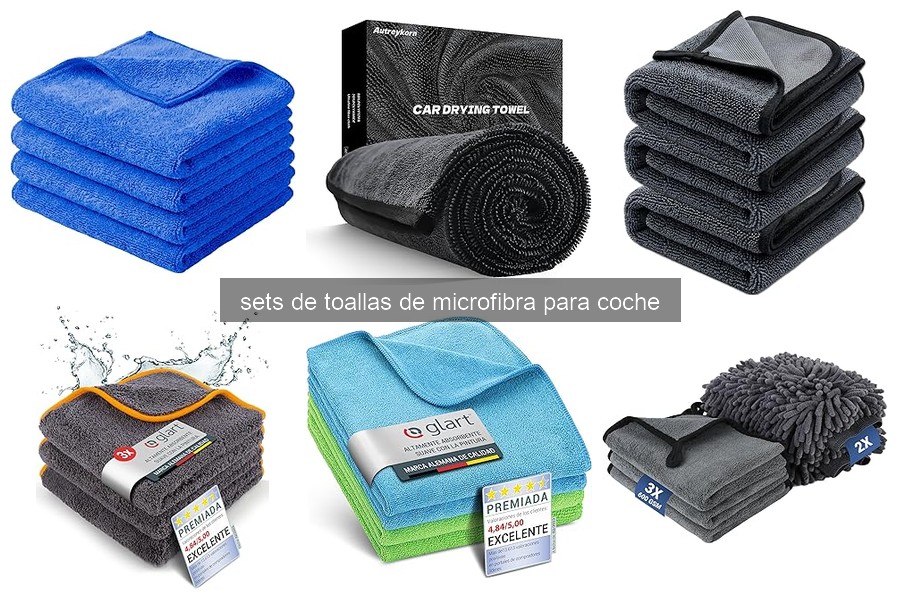 Errores comunes al usar toallas de microfibra en el coche