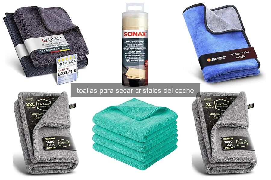 Errores comunes al usar toallas para secar cristales del coche